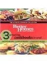 Better Homes  Gardens 3 Amazing Cookbooks In One