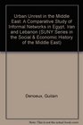 Urban Unrest in the Middle East A Comparative Study of Informal Networks in Egypt Iran and Lebanon