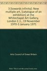 3  New multiple art catalogue of an exhibition at the Whitechapel Art Gallery London E1 19 November 19703 January 1971