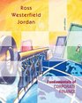 Fundamentals of Corporate Finance Standard Edition w/Student CD ROM  PowerWeb  Standard  Poor's Educational Version of Market Insight