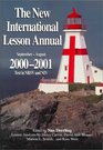 The New International Lesson Annual 20002001 SeptemberAugust