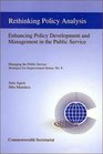 Improved Policy Analysis and Management in Southern Africa Rethinking Policy Analysis and Management Framework