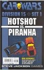 Car Wars Division 15 Set 1 Hotshot vs Piranha