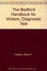 The Bedford Handbook for Writers Diagnostic Test
