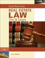 California Real Estate Law Text  Cases