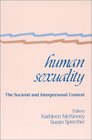 Human Sexuality The Societal and Interpersonal Context
