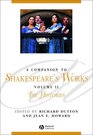 A Companion to Shakespeare's Works The Histories