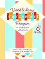 Vocabulary Improvement Program for English Language Learners and Their Classmates Sixth Grade