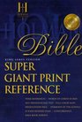King James Version Super Giant Print Reference Bible: Indexed (King James Version)