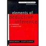 Elements of Deductive Inference An Introduction to Symbolic Logic  Textbook Only