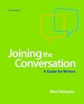 Joining the Conversation A Guide for Writers