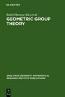 Geometric Group Theory Proceedings of a Special Research Quarter at the Ohio State University Spring 1992