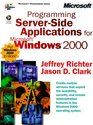 Programming ServerSide Applications for Microsoft Windows 2000