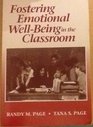 Fostering Emotional Wellbeing in the Classroom