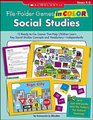 FileFolder Games in Color Social Studies 10 ReadytoGo Games That Help Children Learn Key Social Studies Concepts and VocabularyIndependently