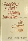 Secondary school reading instruction The content areas