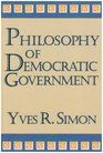 Philosophy of Democratic Government