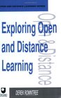 Exploring Open and Distance Learning