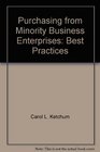 Purchasing from Minority Business Enterprises Best Practices