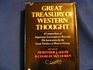Great Treasury of Western Thought  A Compendium of Important Statements and Comments on Man and His Institutions by Great Thinkers in Western History