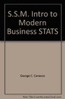Student Solution Manual For An Introduction To Modern Business Statistics