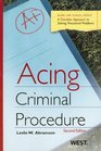Acing Criminal Procedure 2nd