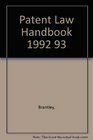 Patent Law Handbook 1992 93