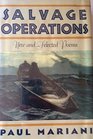 Salvage Operations New and Selected Poems