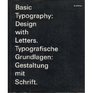 Basic Typography Design With Letters Typografische Grundlagen  Gestaltung Mit Schrift