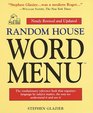 Random House Word Menu Revised and Updated