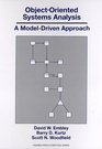 ObjectOriented Systems Analysis A ModelDriven Approach