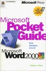 Microsoft Pocket Guide to Microsoft Word 2000