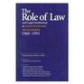 The Role of Law and Legal Institutions in Asian Economic Development 19601995