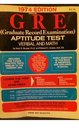 Graduate Record Examination Aptitude Test A Review for the Verbal Math and Analytical Ability Parts of the Test