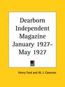 Dearborn Independent Magazine January 1927May 1927