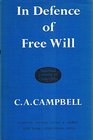 In Defense of Free Will