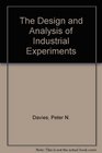 The Design and Analysis of Industrial Experiments