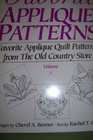 Favorite Applique Patterns Favorite Applique Quilt Patterns from the Old Country Store