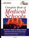 Complete Book of Medical Schools 2001 Edition