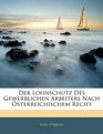 Der Lohnschutz Des Gewerblichen Arbeiters Nach sterreichischem Recht