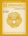 Mathematics for Elementary Teachers Florida Correlation Guide Book A Contemporary Approach