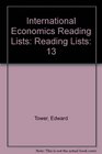 International Economics Reading Lists Reading Lists