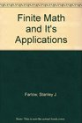 Student's Solutions Manual to Accompany Finite Mathematics and Its Applications