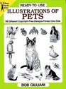 ReadytoUse Illustrations of Pets  96 Different CopyrightFree Designs Printed One Side