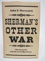 Sherman's other war The general and the Civil War press