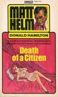 Matt Helm Death of a Citizen (#1)