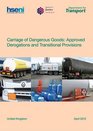 Carriage of Dangerous Goods Approved Derogations and Transitional Provisions