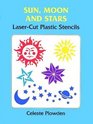 Sun Moon and Stars LaserCut Plastic Stencils