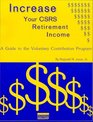 Increase Your CSRS Retirement Income