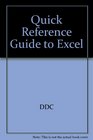 Quick Reference Guide to Excel